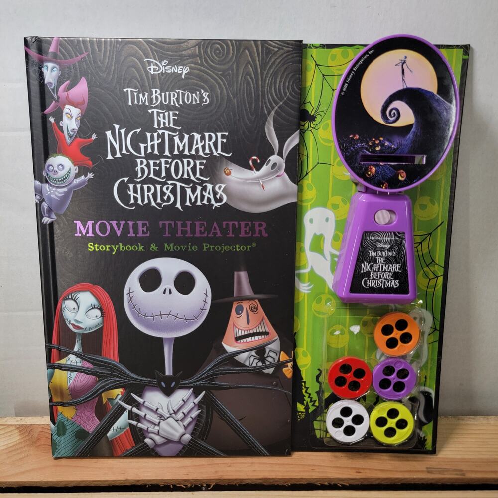 BOOK Disney NBC Movie Theater Storybook & Movie Projector (hardback)